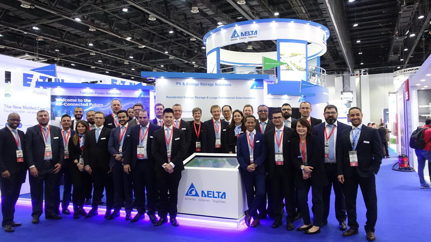 Deltas breites Angebot an energieeffizienten Lösungen für intelligente Städte, präsentiert auf der Middle East Electricity 2019